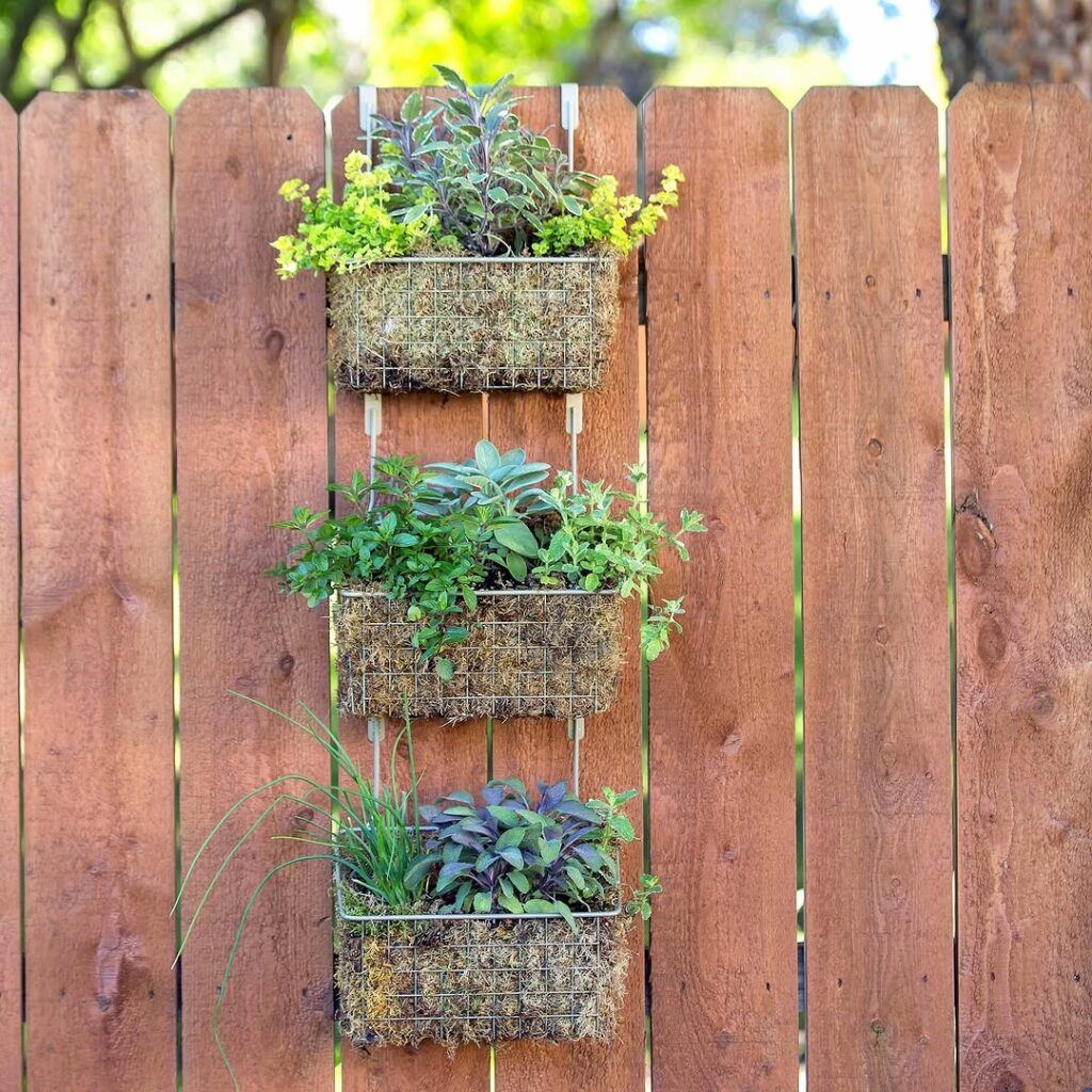 vertical gardening containers