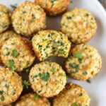 Easy-and-Nutritious-Savory-Oatmeal-Bites on s plate